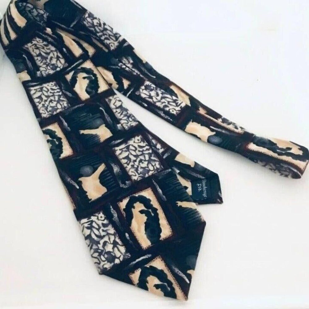 #1617 J GARCIA STONEHEDGE LTD NECKTIE 58 IN X 3.75 IN